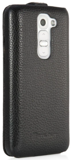 StilGut - UltraSlim Case Für LG G2 Mini Aus Leder -Outlet STILGUT Store lg g2 mini handyhuelle schw 04 1