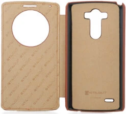 StilGut - Ledertasche "Book Type" Für LG G3 Mit Sichtfenster -Outlet STILGUT Store lg g3 case sichtf cog 09