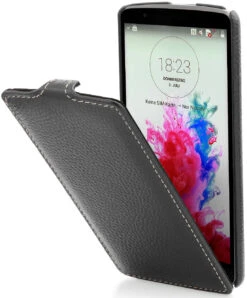 StilGut - UltraSlim Case Für LG G3 Aus Leder 22 StilGut - UltraSlim Case Für LG G3 Aus Leder -Outlet STILGUT Store lg g3 handytasche schw 01