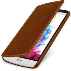 StilGut - Handyhülle Für LG G3 Stylus "Book Type" Ohne Clip Aus Leder -Outlet STILGUT Store lg g3 stylus tasche cog 01