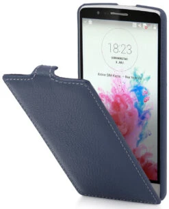 StilGut - UltraSlim Case Für LG G3s Aus Leder -Outlet STILGUT Store lg g3s case us nb 01