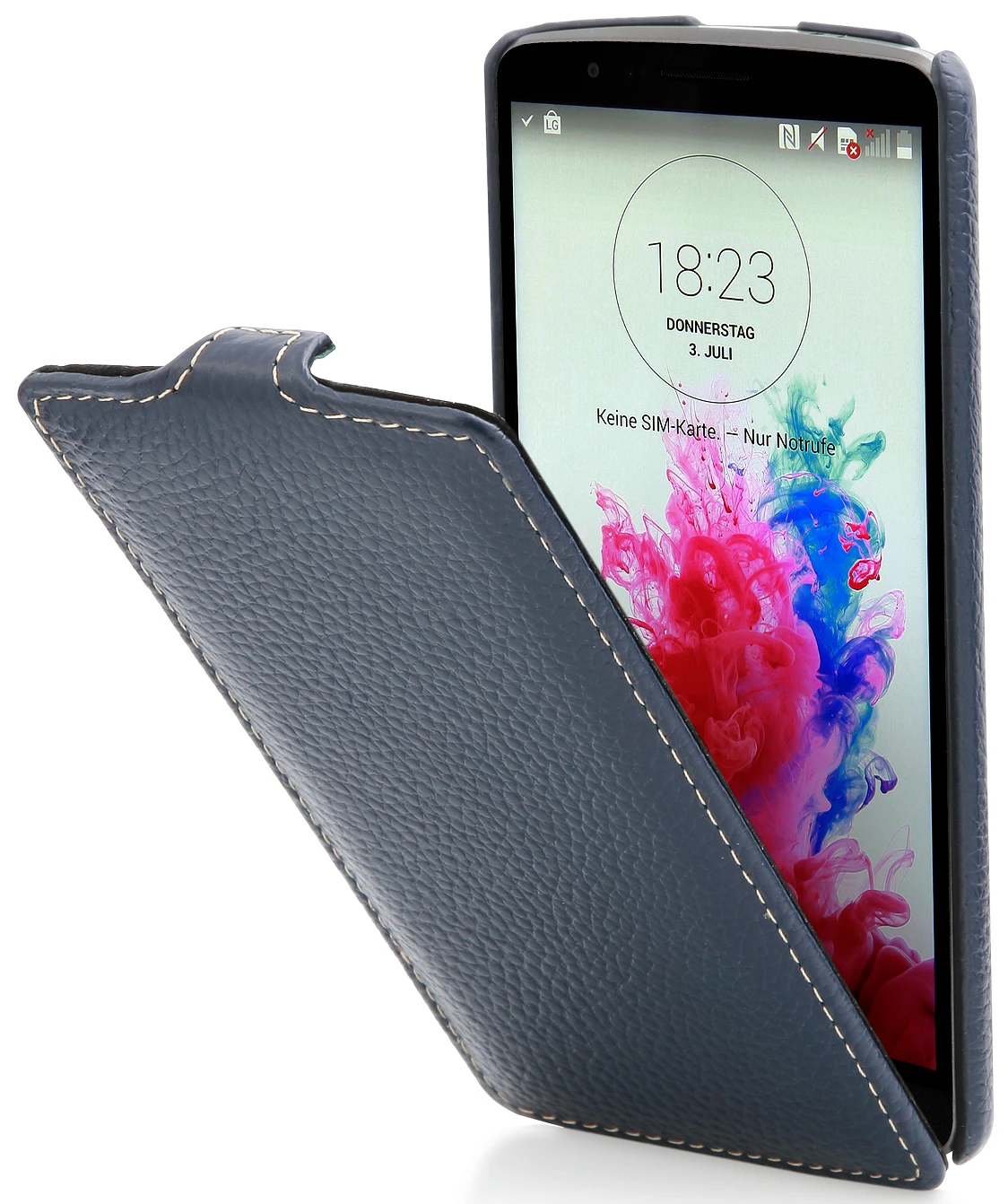 StilGut - UltraSlim Case Für LG G3 Aus Leder 1 StilGut - UltraSlim Case Für LG G3 Aus Leder