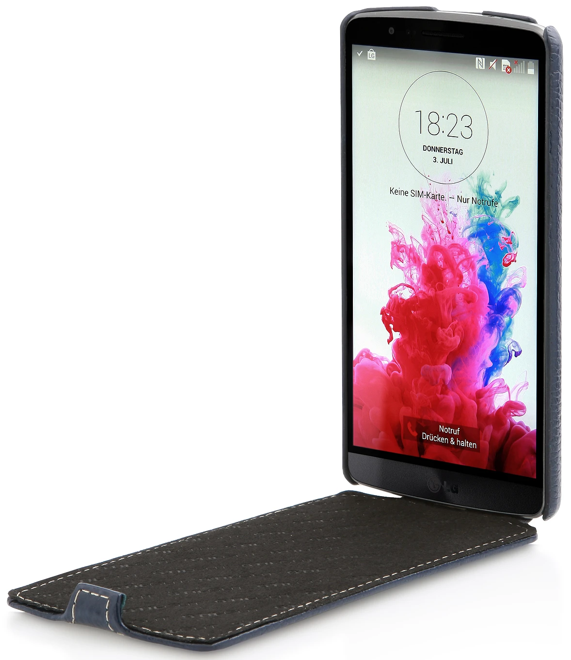 StilGut - UltraSlim Case Für LG G3 Aus Leder 2 StilGut - UltraSlim Case Für LG G3 Aus Leder – Bild 2