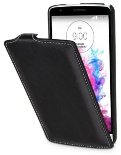 StilGut - Handyhülle Für LG G3 Stylus "UltraSlim" Aus Leder -Outlet STILGUT Store lg g3 stylus cover us schwn 01