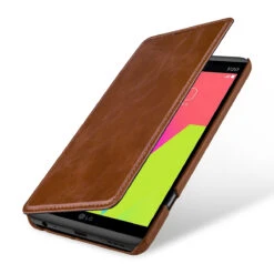 StilGut - LG V20 Case Book Type Ohne Clip -Outlet STILGUT Store lg v20 case book type ohne clip cognac 01
