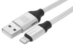 StilGut - Lightning Kabel Premium (Apple MFi Zertifiziert) 2 M -Outlet STILGUT Store lightning kabel premium 2 m silber 01