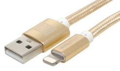 StilGut - Lightning Kabel Premium (Apple MFi Zertifiziert) 1m -Outlet STILGUT Store lightning kabel premium gold 01588ef3c573a64