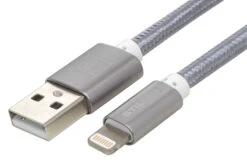 StilGut - Lightning Kabel Premium (Apple MFi Zertifiziert) 1m -Outlet STILGUT Store lightning kabel premium grau 01588f17f259d12