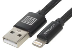 StilGut - Lightning Kabel Premium (Apple MFi Zertifiziert) 1m -Outlet STILGUT Store lightning kabel premium schwarz 01588f1788e89a5