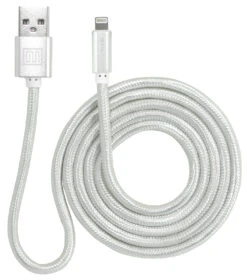 StilGut - Lightning Kabel Premium (Apple MFi Zertifiziert) 1m -Outlet STILGUT Store lightning kabel premium silber 04