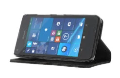 StilGut - Lumia 550 Hülle Talis Mit Standfunktion -Outlet STILGUT Store lumia 550 huelle stilgut talis mit standfunktion s57279031875f2