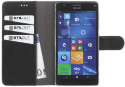 StilGut - Lumia 950 XL Hülle Talis Mit Standfunktion -Outlet STILGUT Store lumia 950xl huelle stilgut talis mit standfunktion 1