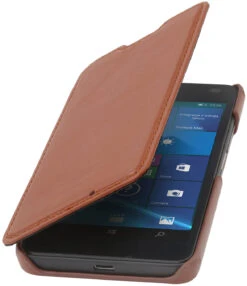 StilGut - Lumia 550 Case Book Type Aus Leder Ohne Clip 19 StilGut - Lumia 550 Case Book Type Aus Leder Ohne Clip -Outlet STILGUT Store lumia 550 case btoc cog 01