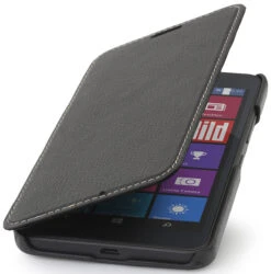 StilGut - Handyhülle Für Lumia 640 XL "Book Type" Ohne Clip -Outlet STILGUT Store lumia 640xl etui bt oc schw 01