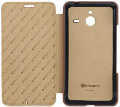 StilGut - Handyhülle Für Lumia 640 XL "Book Type" Ohne Clip -Outlet STILGUT Store lumia 640xl tasche bt oc cog 10