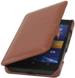 StilGut - Lumia 950 Tasche Book Type Aus Leder Mit Clip -Outlet STILGUT Store lumia 950 case bt mc cog 01