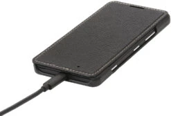StilGut - Lumia 950 Case Book Type Aus Leder Ohne Clip -Outlet STILGUT Store lumia 950 tasche bt oc schw 03