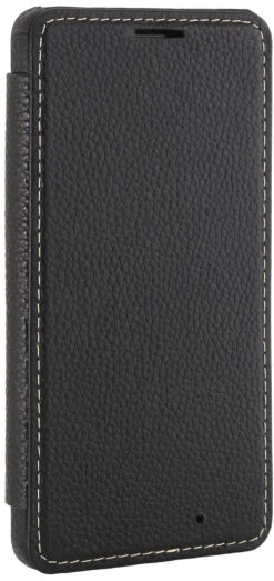 StilGut - Lumia 950 Case Book Type Aus Leder Ohne Clip -Outlet STILGUT Store lumia 950 tasche bt oc schw 05