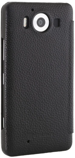 StilGut - Lumia 950 Case Book Type Aus Leder Ohne Clip -Outlet STILGUT Store lumia 950 tasche bt oc schw 06