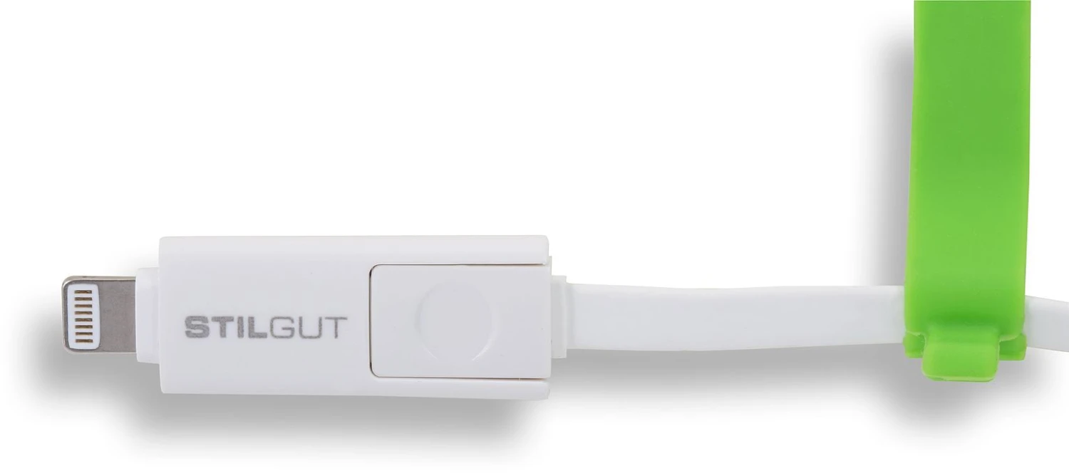 StilGut - Magic Twin - Lightning / Micro USB Sync- Und Ladekabel 3 StilGut - Magic Twin - Lightning / Micro USB Sync- Und Ladekabel – Bild 3