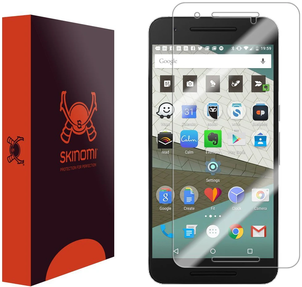 Skinomi – Displayschutzfolie Nexus 6P TechSkin 1 Skinomi – Displayschutzfolie Nexus 6P TechSkin