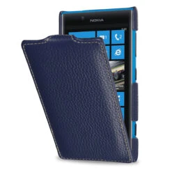 StilGut - UltraSlim Case Für Nokia Lumia 720 Aus Leder -Outlet STILGUT Store nokia 720 troyes navy blue 1