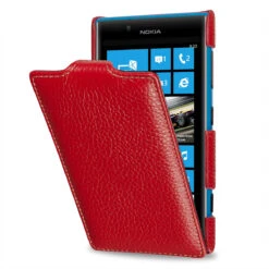 StilGut - UltraSlim Case Für Nokia Lumia 720 Aus Leder -Outlet STILGUT Store nokia 720 troyes red 1