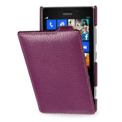 StilGut - UltraSlim Case Für Nokia Lumia 925 Aus Leder -Outlet STILGUT Store nokia 925troyespurple 1