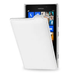 StilGut - UltraSlim Case Für Nokia Lumia 925 Aus Leder -Outlet STILGUT Store nokia 925troyeswhite 1 1