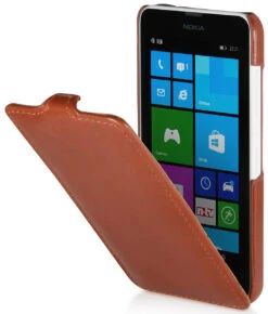 StilGut - UltraSlim Case Für Nokia Lumia 630 & 635 Aus Leder -Outlet STILGUT Store nokia lumia 630 case cog 01