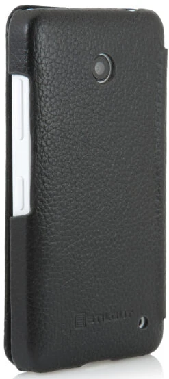 StilGut - Ledertasche "Book Type" Für Nokia Lumia 630 & 635 -Outlet STILGUT Store nokia lumia 630 cover bt schw 03