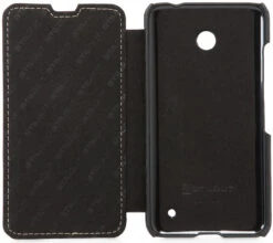 StilGut - Ledertasche "Book Type" Für Nokia Lumia 630 & 635 -Outlet STILGUT Store nokia lumia 630 cover bt schw 09