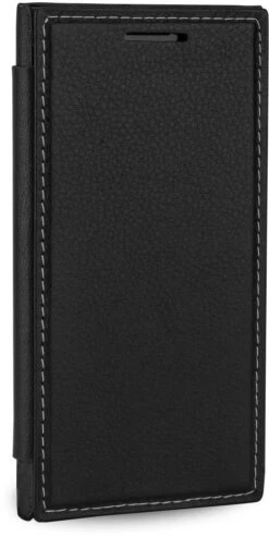 StilGut - Handyhülle Für Nokia Lumia 730 & 735 "Book Type" Aus Leder -Outlet STILGUT Store nokia lumia 730 case bt oc schwn 04