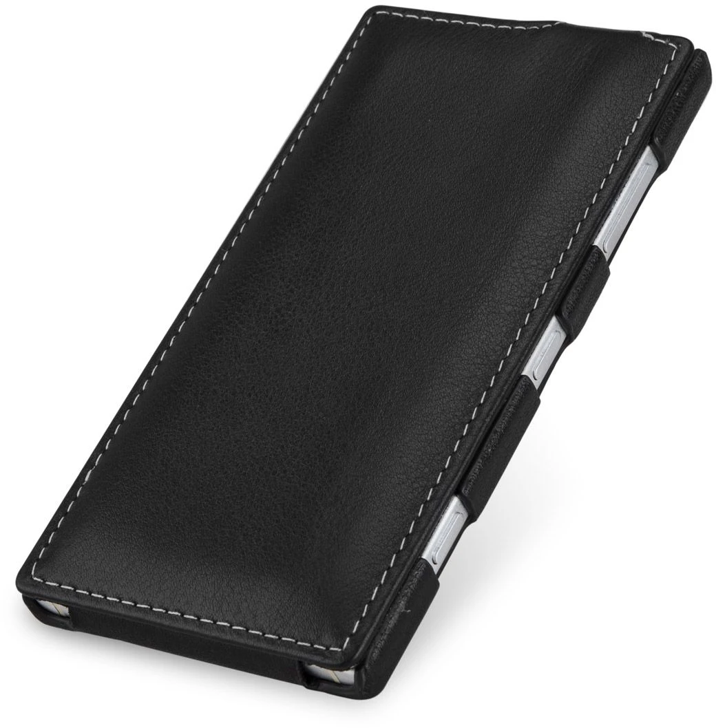 StilGut - Handyhülle Für Nokia Lumia 830 "UltraSlim" Aus Leder 3 StilGut - Handyhülle Für Nokia Lumia 830 "UltraSlim" Aus Leder – Bild 3