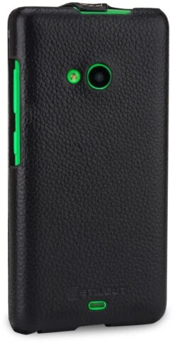 StilGut - Handyhülle Für Microsoft Lumia 535 "UltraSlim" Aus Leder -Outlet STILGUT Store nokia lumia 830 tasche us schw 05