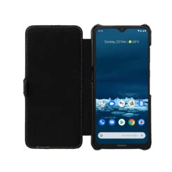 StilGut - Nokia 5.3 Tasche Book Type Mit Clip -Outlet STILGUT Store nokia 5 3 book case clip black m 05