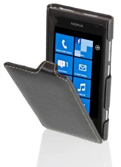 StilGut - UltraSlim Case Für Nokia Lumia 800 Aus Leder