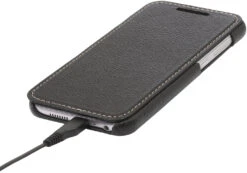 StilGut - HTC One A9 Case Book Type Aus Leder Ohne Clip -Outlet STILGUT Store one a9 case btoc schw 03