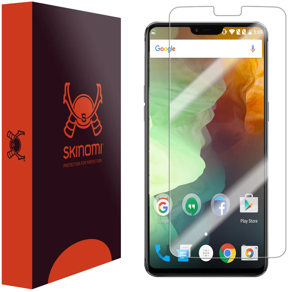 Skinomi - OnePlus 6 Displayschutzfolie TechSkin 1 Skinomi - OnePlus 6 Displayschutzfolie TechSkin