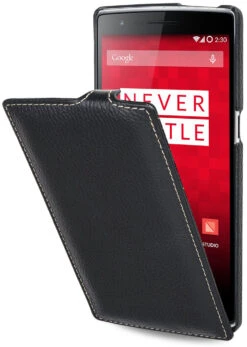 StilGut - Handyhülle Für OnePlus One "UltraSlim" Aus Leder -Outlet STILGUT Store oneplus one us schw 01
