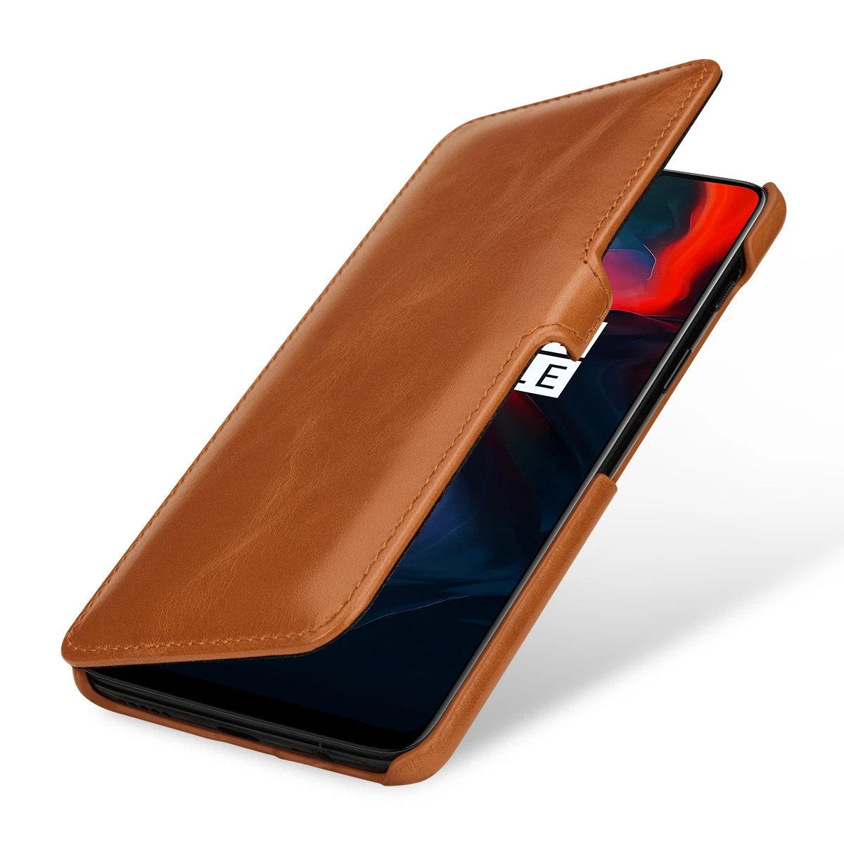 StilGut - OnePlus 6 Tasche Book Type Mit Clip 8 StilGut - OnePlus 6 Tasche Book Type Mit Clip – Bild 8