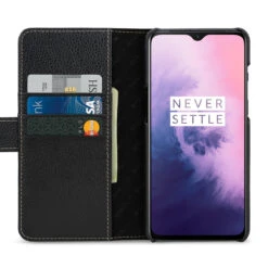 StilGut - OnePlus 7 Hülle Talis Mit Kartenfach -Outlet STILGUT Store oneplus 7 huelle talis mit kartenfach schwarz td 01 1