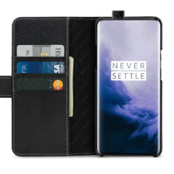 StilGut - OnePlus 7 Pro Hülle Talis Mit Kartenfach -Outlet STILGUT Store oneplus 7 pro huelle talis mit kartenfaechern schwarz td 01 1