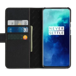 StilGut - OnePlus 7T Pro Flip Cover Talis Mit Kartenfach -Outlet STILGUT Store oneplus 7t pro folio case talis black td 01