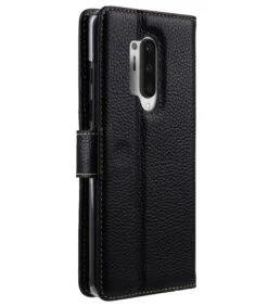 StilGut - OnePlus 8 Pro Flip Cover Talis Mit Kartenfach -Outlet STILGUT Store oneplus 8 pro wallet case talis black m 05