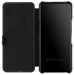 StilGut - OnePlus 9 Tasche Book Type Mit Clip -Outlet STILGUT Store oneplus 9 book case clip black 03
