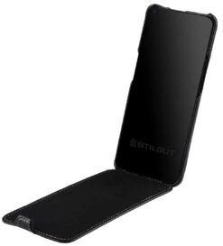 StilGut - OnePlus 9 Hülle UltraSlim -Outlet STILGUT Store oneplus 9 flip case ultraslim black 03