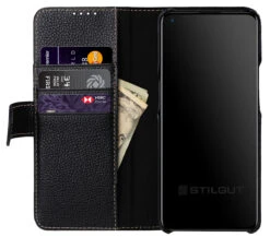 StilGut - OnePlus 9 Pro Flip Cover Talis Mit Kartenfach -Outlet STILGUT Store oneplus 9 pro wallet case talis black 03