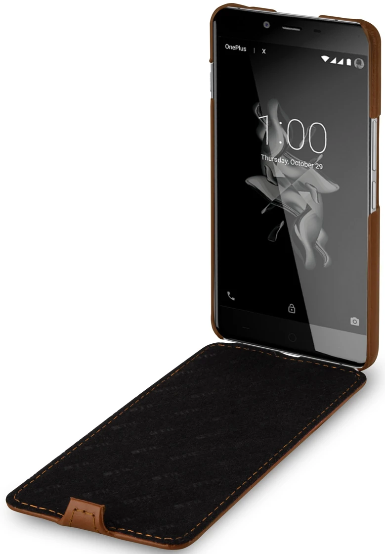 StilGut - OnePlus X Hülle UltraSlim Aus Leder 2 StilGut - OnePlus X Hülle UltraSlim Aus Leder – Bild 2