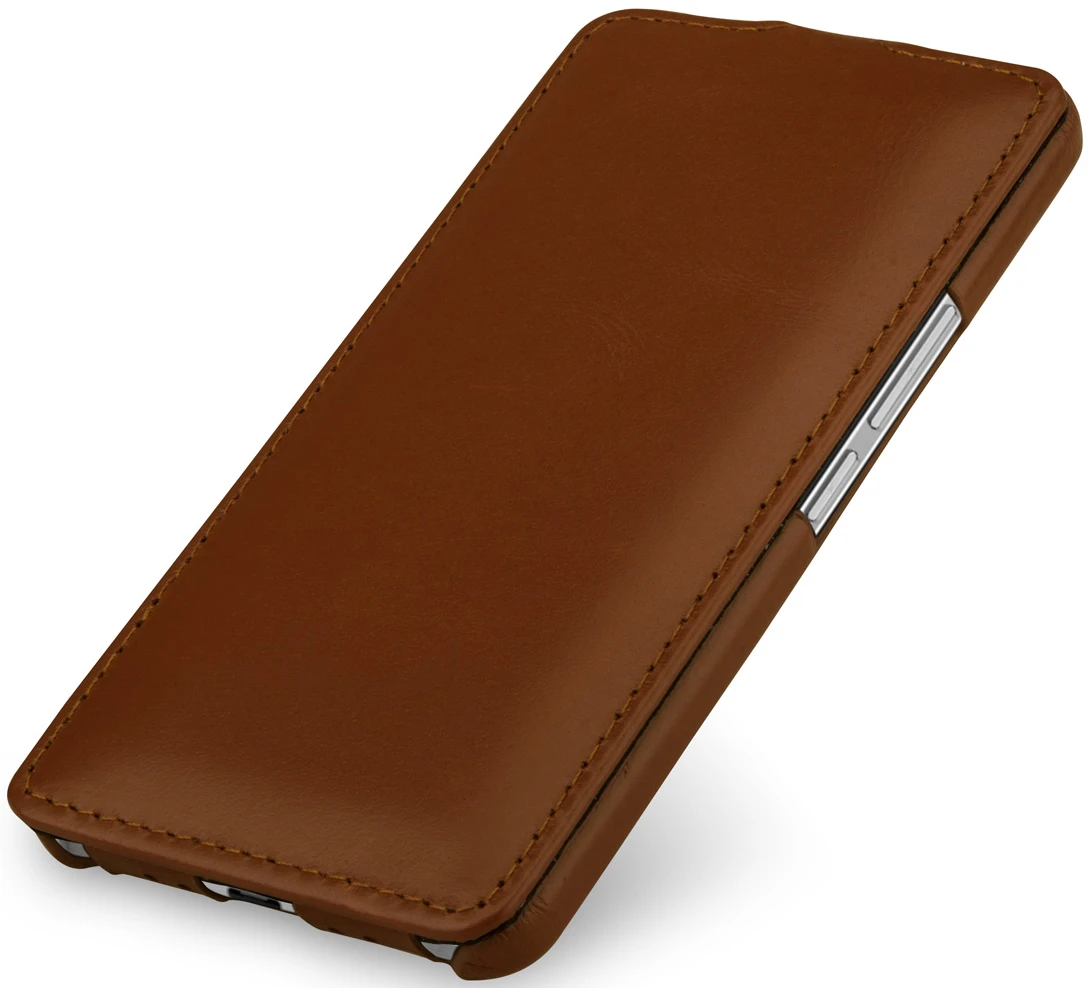 StilGut - OnePlus X Hülle UltraSlim Aus Leder 3 StilGut - OnePlus X Hülle UltraSlim Aus Leder – Bild 3